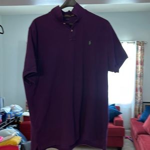 Purple 2X Polo shirt